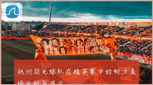 杭州羽毛球队在精英赛中的耐力表现分析与启示