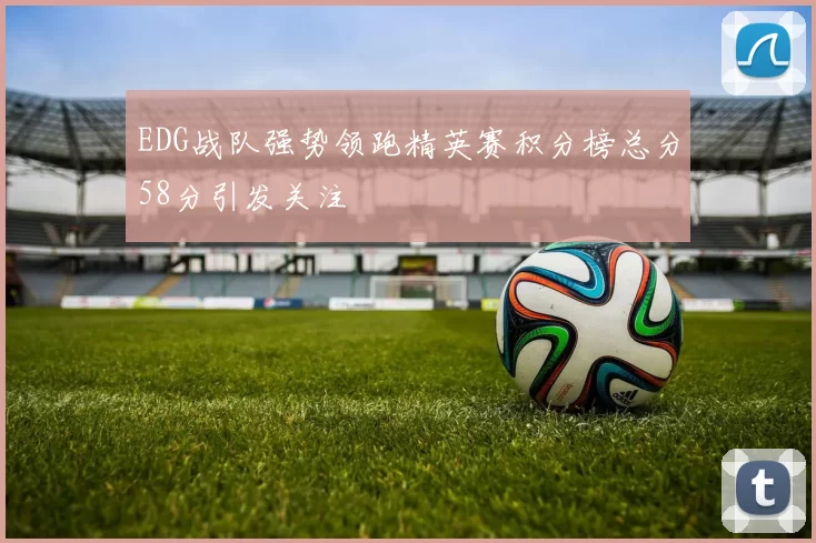 EDG战队强势领跑精英赛积分榜总分58分引发关注