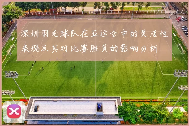 深圳羽毛球队在亚运会中的灵活性表现及其对比赛胜负的影响分析